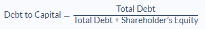 Debt To Capital Ratio | Formula, Example, Analysis, Calculator